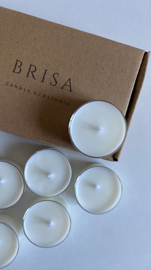 Velas de te (caja de 6)