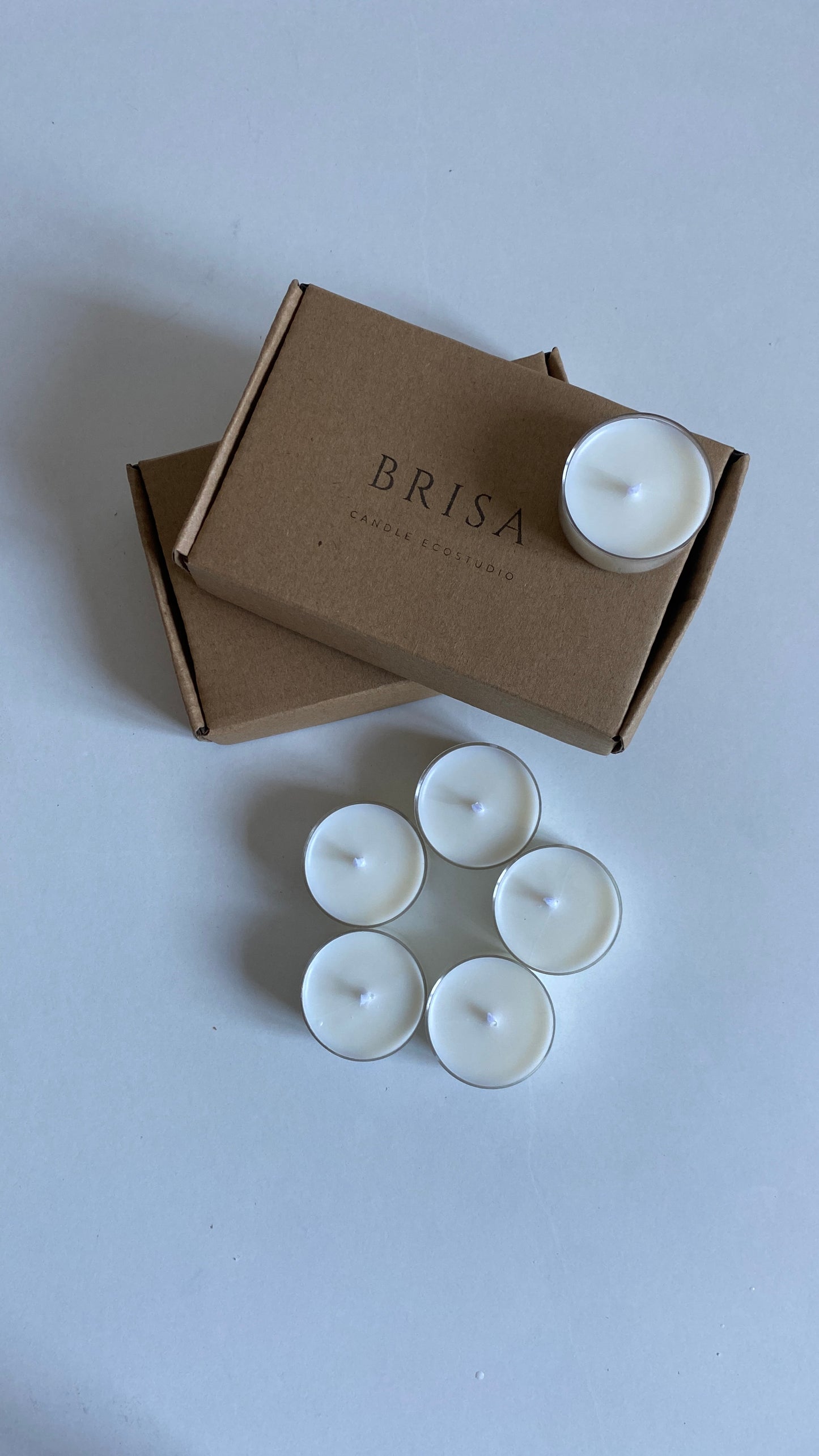 Velas de te (caja de 6)